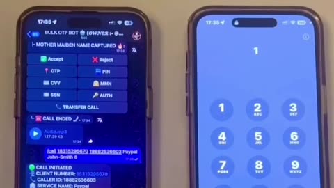 This is how Scammers actually do phishing calls via Telegram