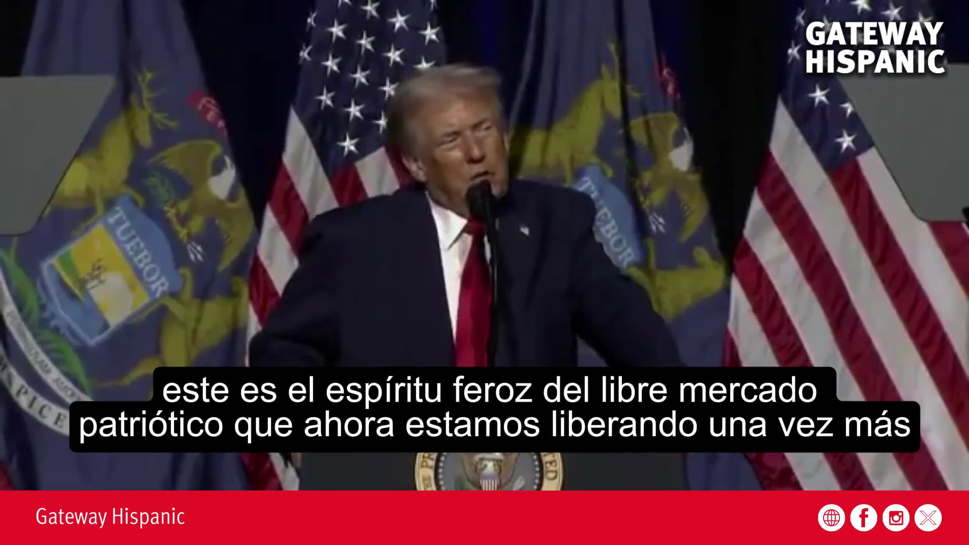 Trump: “We are unleashing the spirit that made America great” (VIDEO)