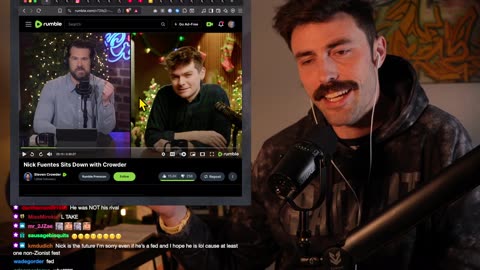 Ian Carroll ~ Nick Fuentes believes the official Narrative