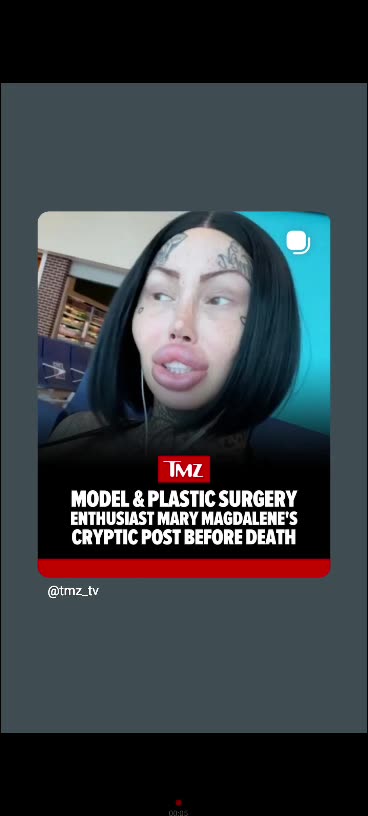 Rip to mary magdalene surgery influencer rip to her 🙏🕊🕯⚰️🪦12/22/25