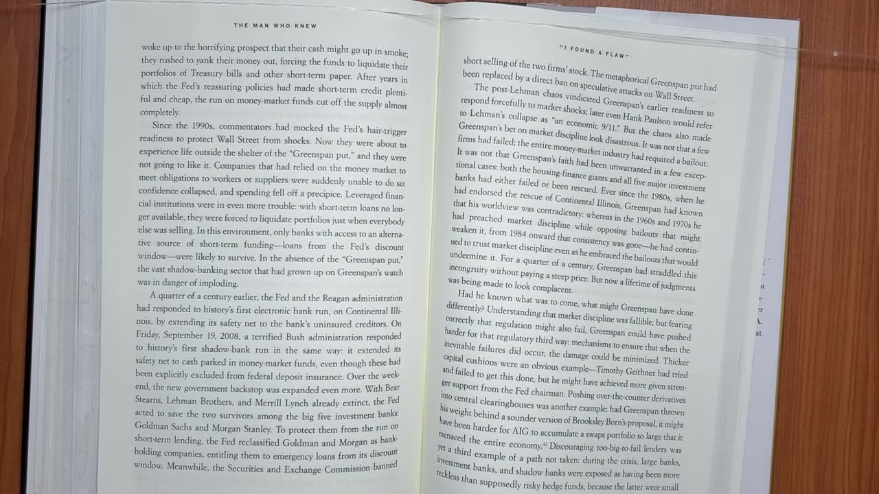 The Man Who Knew 076 Alan Greenspan by Sebastian Mallaby 2016 Audio/Video Book S076