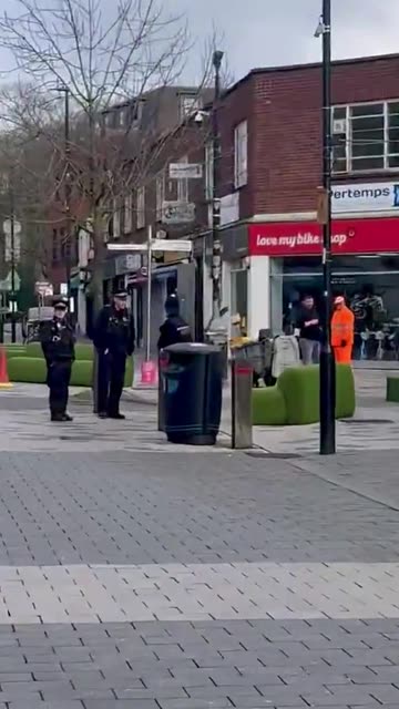 people in the uk are forced to scan... white people that refuse can be arrested...