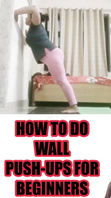Wall 🧱 Push-Ups