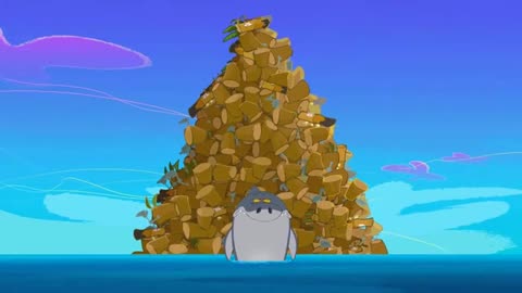 Zig & Shark Cartoon Fun 🐠 Colorful Reels #Shorts