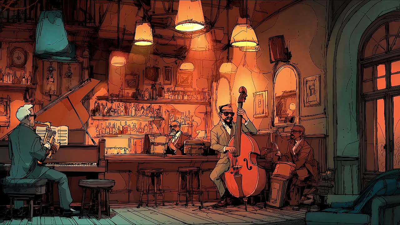 🎷Smooth Evening Jazz – Relaxing Instrumental Music for Work, Study & Chill