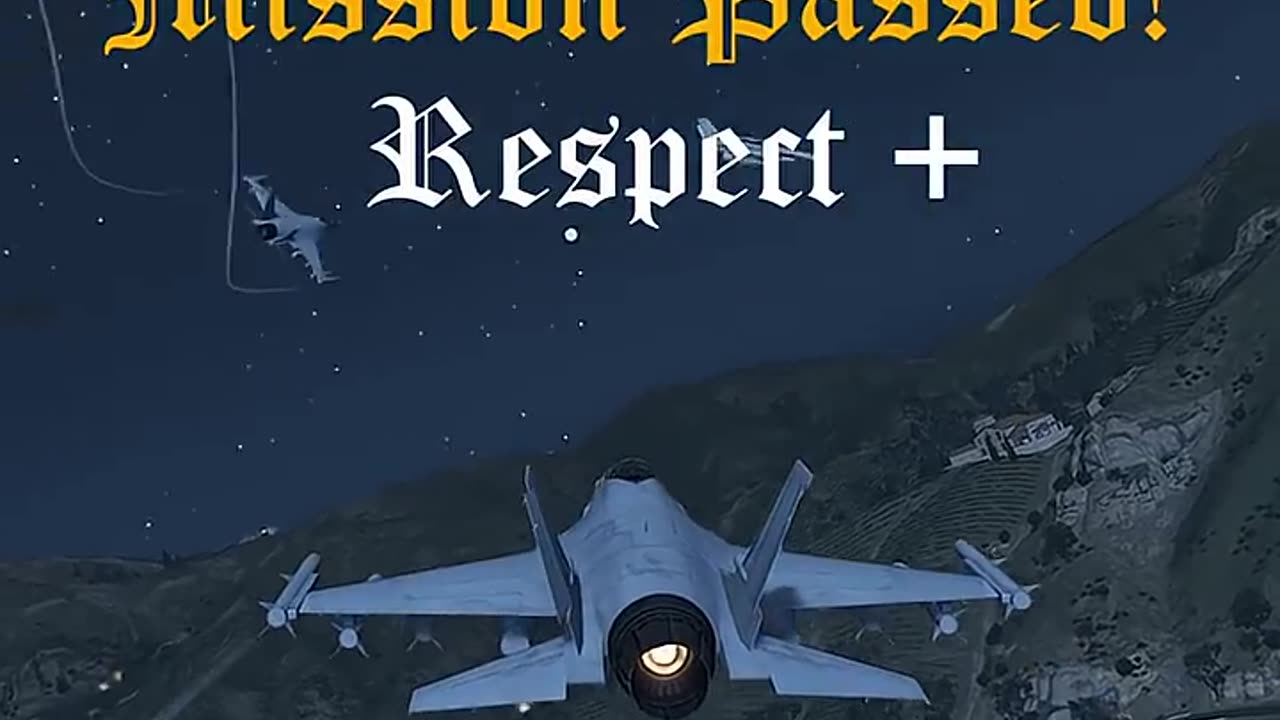 Coolest Way to Steal a Jet from Fort Zancudo ✈️🔥 #GTA5Shorts