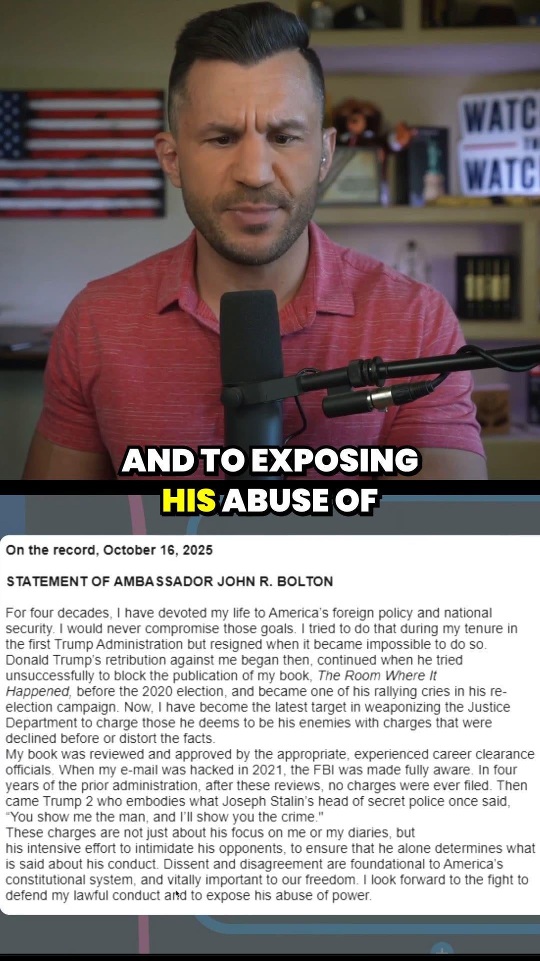 John Bolton CRIES REVENGE After Trump Turns the Tables