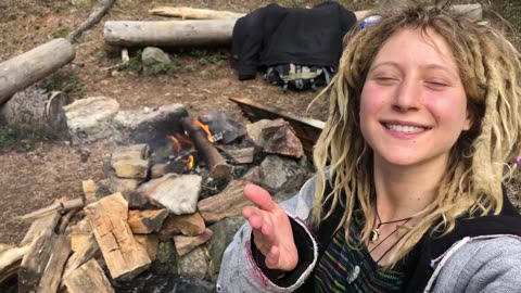 Fire🔥in the woods🌲