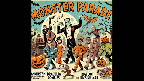 Monster Parade - 1950s Halloween Swing