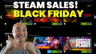 HUGE Steam Black Friday Discount and Sales!🤯