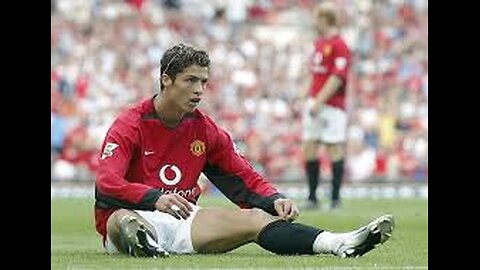 ronaldo 2003/2004 in manchester