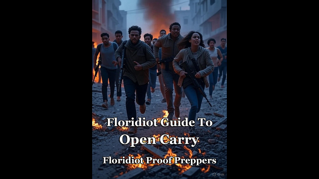 Floridiot Guide To Open Carry