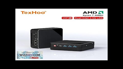 TexHoo Mini PC Computer Gaming AMD Ryzen7 4800H Pocket Dual HD-MI LAN Review