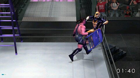 Rob Van dam vs Goldust|TLC |π🪜🪑 SmackDown Here Comes the Pain |#💪 Rvd👎 # Frog Splash# Codman