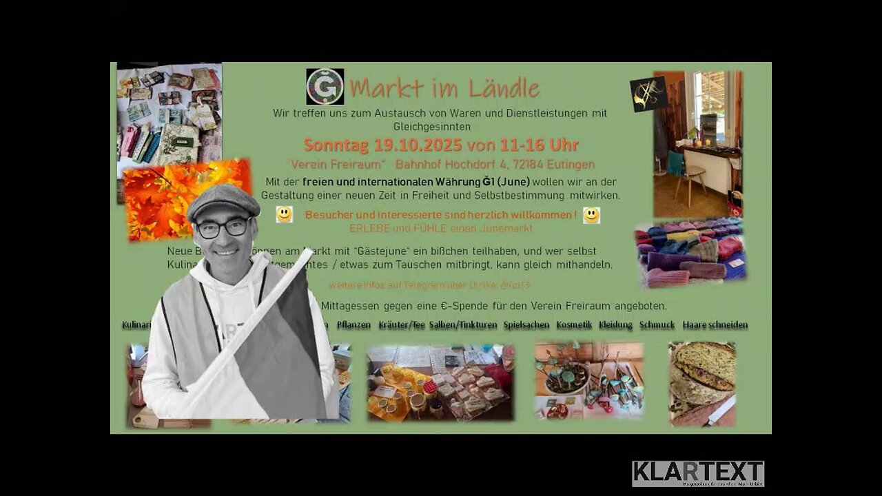 Einladungen zum G1-Markt ins schwäbische Eutingen