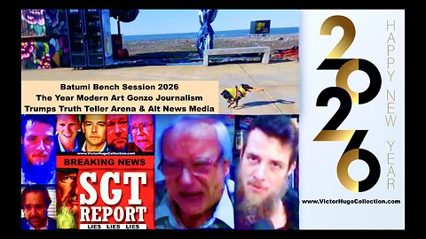 Batumi Bench Session 2026 Year Modern Art Gonzo Journalism Trumps Truth Teller Arena Alt News Media