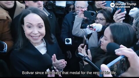 🇻🇪 🇺🇸 ⚔️ Venezuela Deception (2026): Maria Machado gave her Nobel Peace Prize medal to Trump