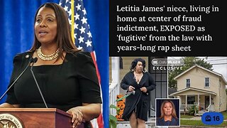 Letitia James Has Fugitive From Justice…Grandniece Nakia Thompson, Living In Her Mortgage Fraud Home