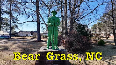 I'm visiting every town in NC - Bear Grass, North Carolina