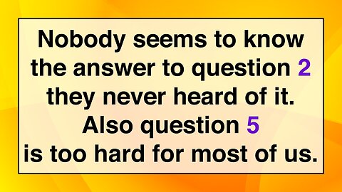 Share if you know the right answers