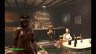 Fallout 4 Diamond city Colonial Taphouse busty boobs Breast Expansion huge tits