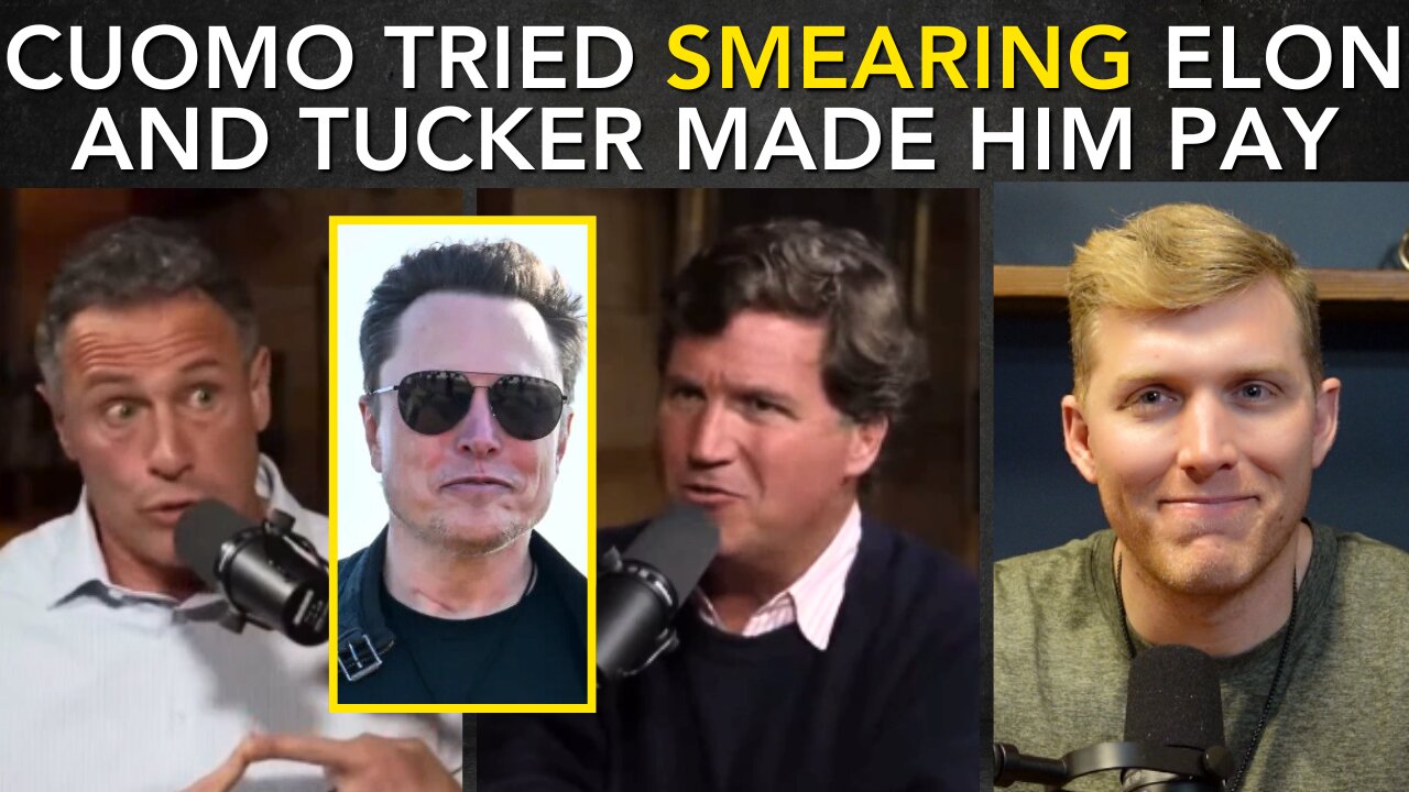Tucker Carlson SHUTS DOWN Chris Cuomo For IGNORANT Elon Musk Claim