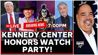 LIVE WATCH PARTY! President Trump Hosts Kennedy Center Show Featuring KISS, George Strait and MORE!