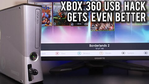 The Xbox 360 USB Hack keeps getting better [tMwx42rxQS8]