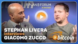 PODCAST: Giacomo Zucco at Plan ₿ Forum El Salvador