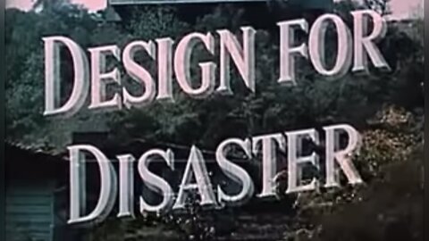 DESIGN FOR DISASTER