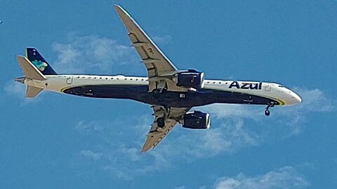 Embraer 195 PS-AEQ coming from Belém do Pará to Fortaleza