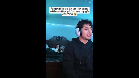 Pretending to be on the game with another girl