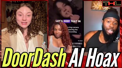 AI Videos Stealing Influencers' Likeness EXPOSED as DoorDash Company Propaganda
