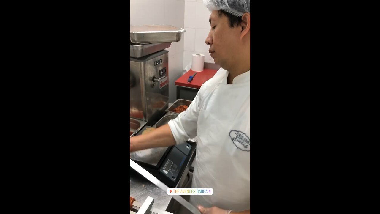 Preparing Kebab