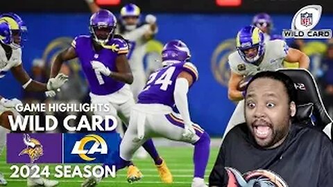 DEFENSE LOCKED THEM DOWN | Minnesota Vikings vs Los Angeles Rams 2024 Game Highlights | Reaction