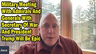 Michael Jaco: "Military Meeting With Admirals And Generals With Secretary Of War And President Trump Will Be Epic"