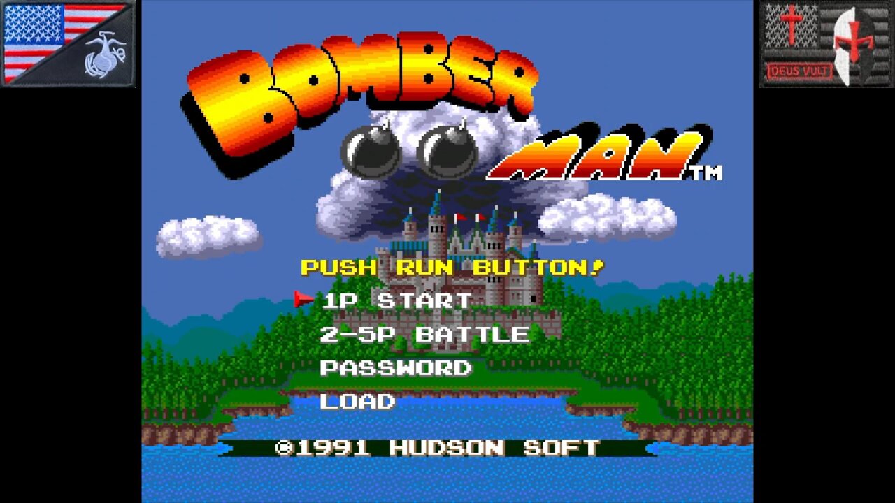 4 in 1 Super CD: Bomberman (TurboGrafx CD - 1992) [NA Only]