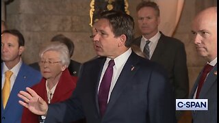 Gov Ron DeSantis Takes Down Reporters Hypocrisy