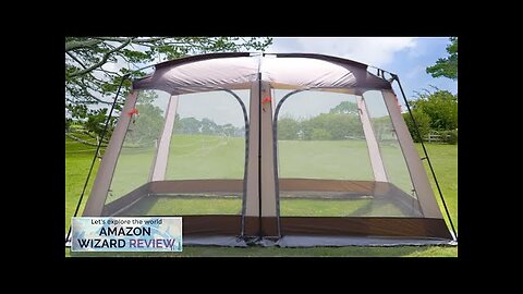 EVER ADVANCED Screen House Room Outdoor Screened Canopy Tent Zippered Gazebos 8-10 Review