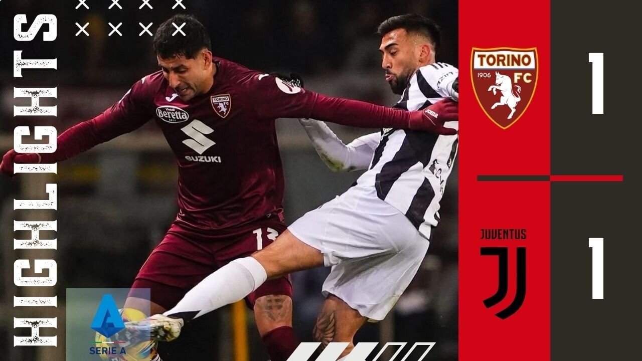 Highlights | TORINO 1-1 JUVENTUS | Serie A 2024/2025 | Full HD