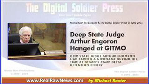 DEEP STATE JUDGE ARTHUR F. ENGORON HANGED AT GITMO