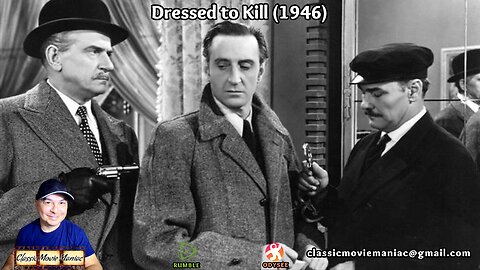 Sherlock Holmes Dressed to Kill (1946) Review and Commentary by Jason [10.10.2025]