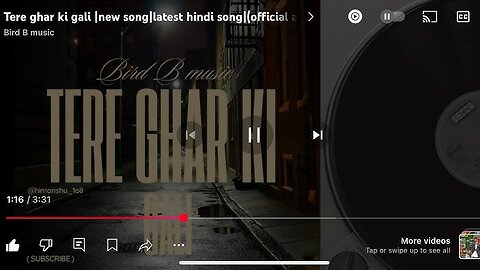 Tere ghar ki gali |new song|latest hindi song|(official audio)#song