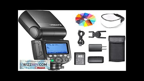 Godox V860III-S Flash for Sony Camera Flash Speedlite 7.2V/2600mAh Li-ion Battery 2.4G Review