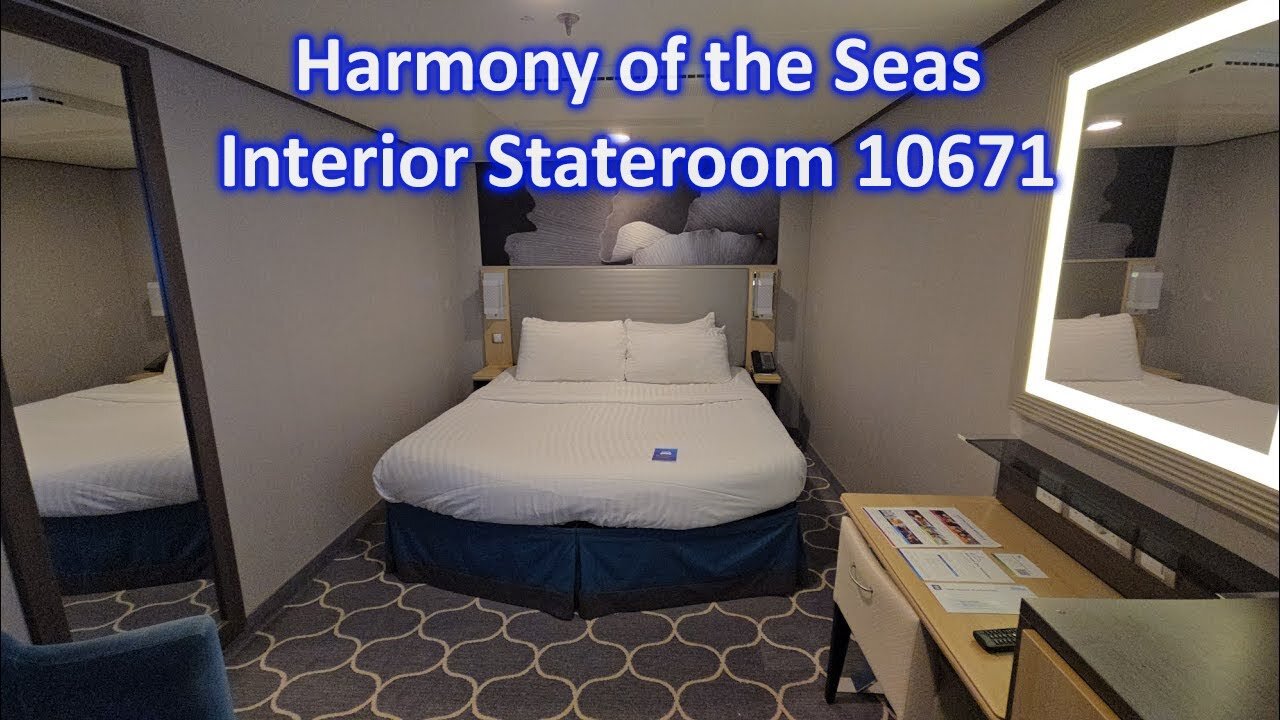 Interior Room 10671 full walkthrough on Royal Caribbean Harmony of the Seas