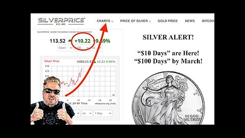 BIX WEIR | SILVER ALERT! $10 Days are HERE! $113/oz is Nothing Compared to Where Silver Will PEAK!!