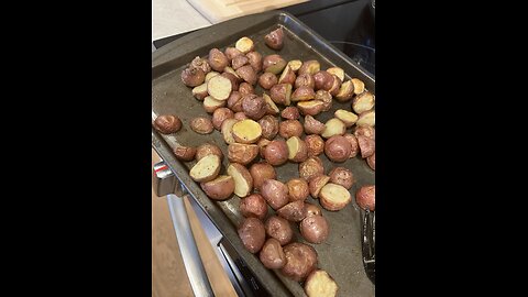 Sheet Pan Roasted potatoes