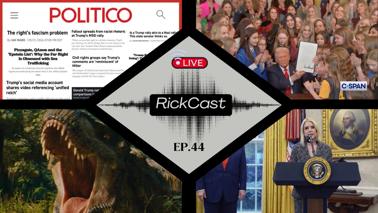 USAID Funds Politico, Trump Bars Transgenders, Pam Bondi AG, Another Jurassic World | EP. 44