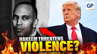 Hakeem Jeffries Makes VIOLENT THREAT to President TRUMP? | Elijah Schaffer