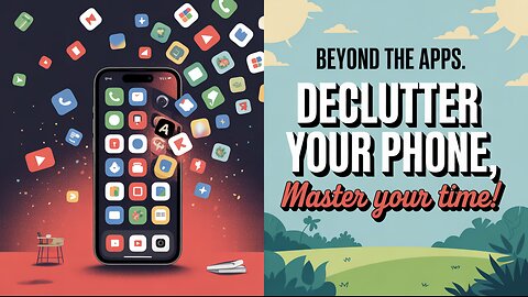 Beyond the Apps: Declutter Your Phone, Master Your Time! #declutteryourlife #phone #timemanagement